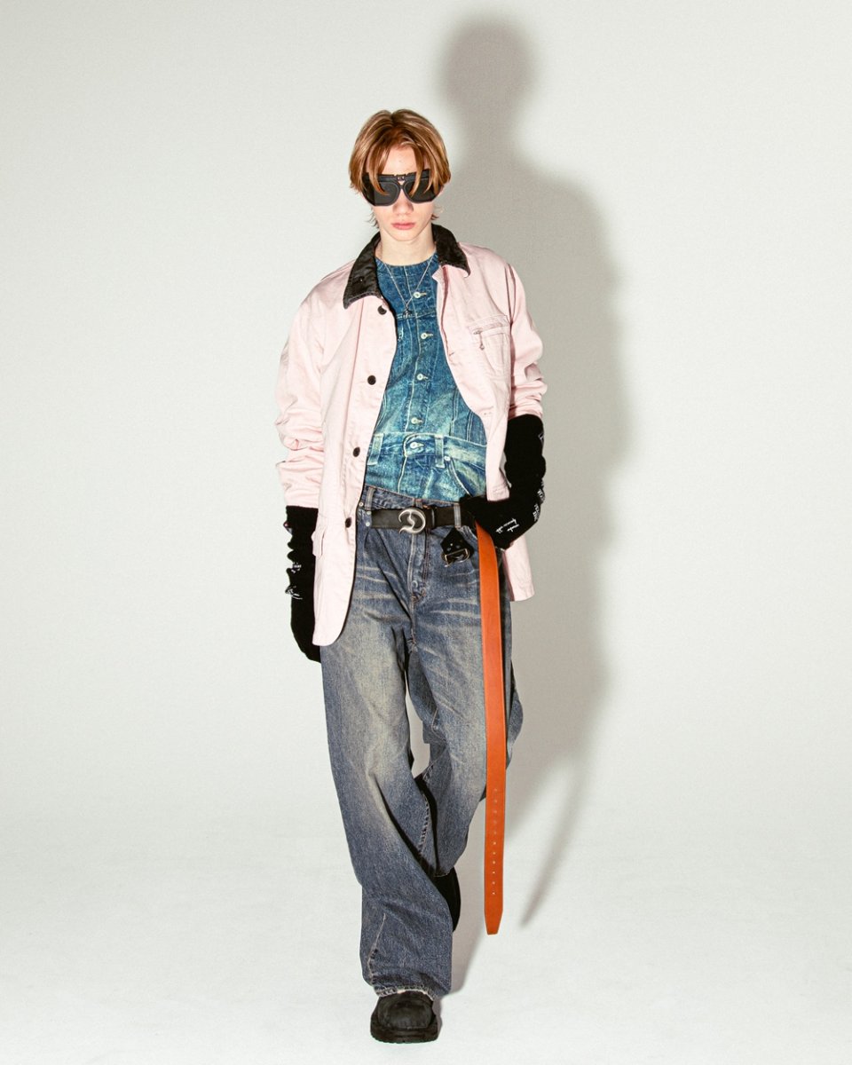 画像4: DAIRIKU/"TATTO" Long Knit Grove（Black）［ロングニットグローブ-25秋冬］ (4)