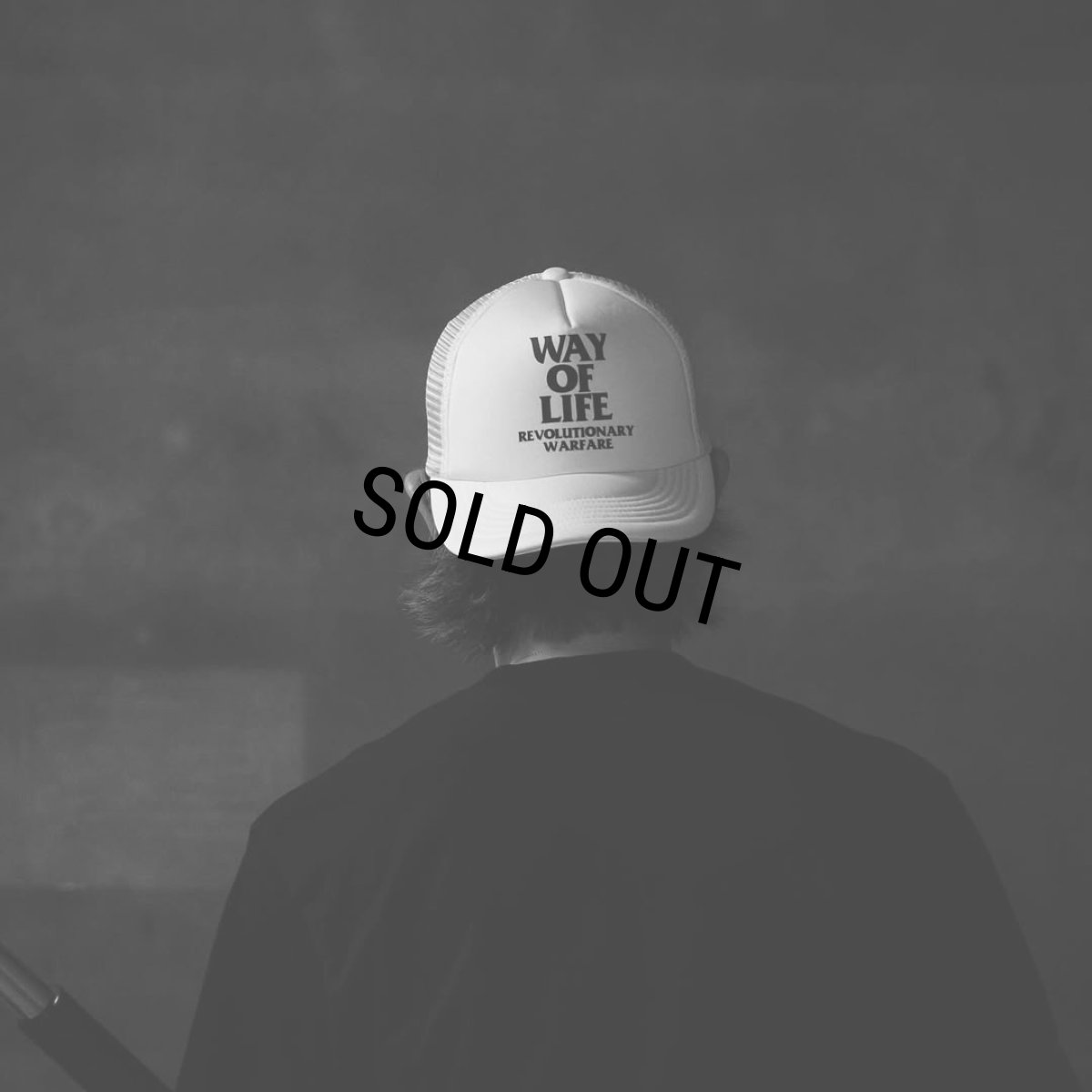 画像3: RATS/MESH CAP "WAY OF LIFE"（BLACK）［メッシュキャップ-25春夏］ (3)