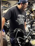 画像5: PORKCHOP/PORK FRONT TEE 25（BLACK）［ポークフロントT-25春夏］