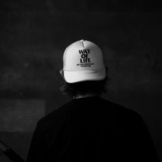 画像3: RATS/MESH CAP "WAY OF LIFE"（WHITE）［メッシュキャップ-25春夏］ (3)