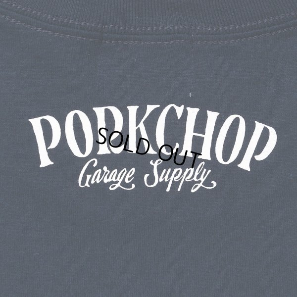 画像4: PORKCHOP/PORK FRONT TEE 25（NAVY）［ポークフロントT-25春夏］