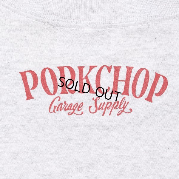 画像4: PORKCHOP/PORK FRONT TEE 25（ASH）［ポークフロントT-25春夏］