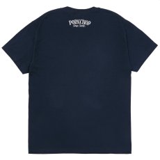 画像2: PORKCHOP/PORK FRONT TEE 25（NAVY）［ポークフロントT-25春夏］ (2)