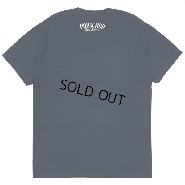 画像2: PORKCHOP/PORK FRONT TEE 25（NAVY）［ポークフロントT-25春夏］