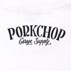 画像4: PORKCHOP/PORK FRONT TEE 25（WHITE）［ポークフロントT-25春夏］ (4)