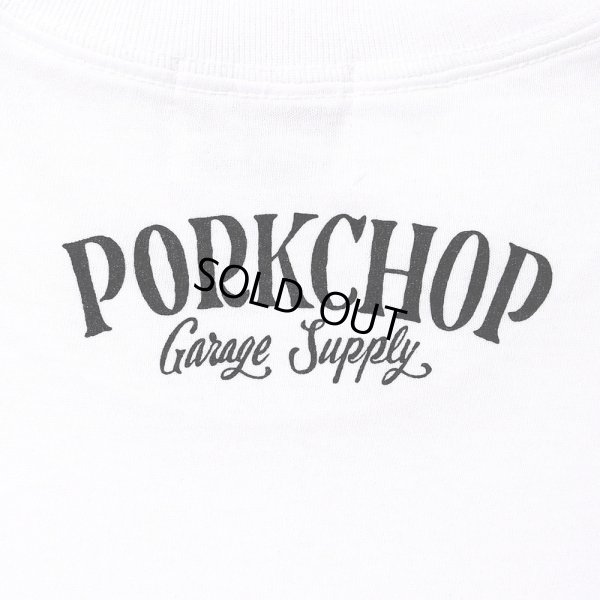 画像4: PORKCHOP/PORK FRONT TEE 25（WHITE）［ポークフロントT-25春夏］