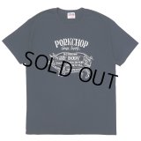 PORKCHOP/PORK FRONT TEE 25（NAVY）［ポークフロントT-25春夏］