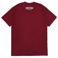 画像2: PORKCHOP/PORK FRONT TEE 25（BURGUNDY）［ポークフロントT-25春夏］ (2)
