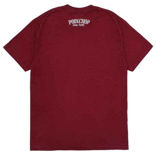 他の写真2: PORKCHOP/PORK FRONT TEE 25（BURGUNDY）［ポークフロントT-25春夏］