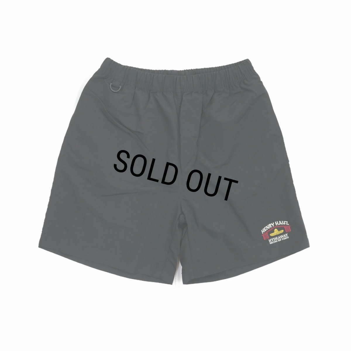 画像1: 【30％OFF】ROUGH AND RUGGED/HH SHORTS（×SUNDAYS BEST）（BLACK）［ナイロンショーツ-25春夏］ (1)