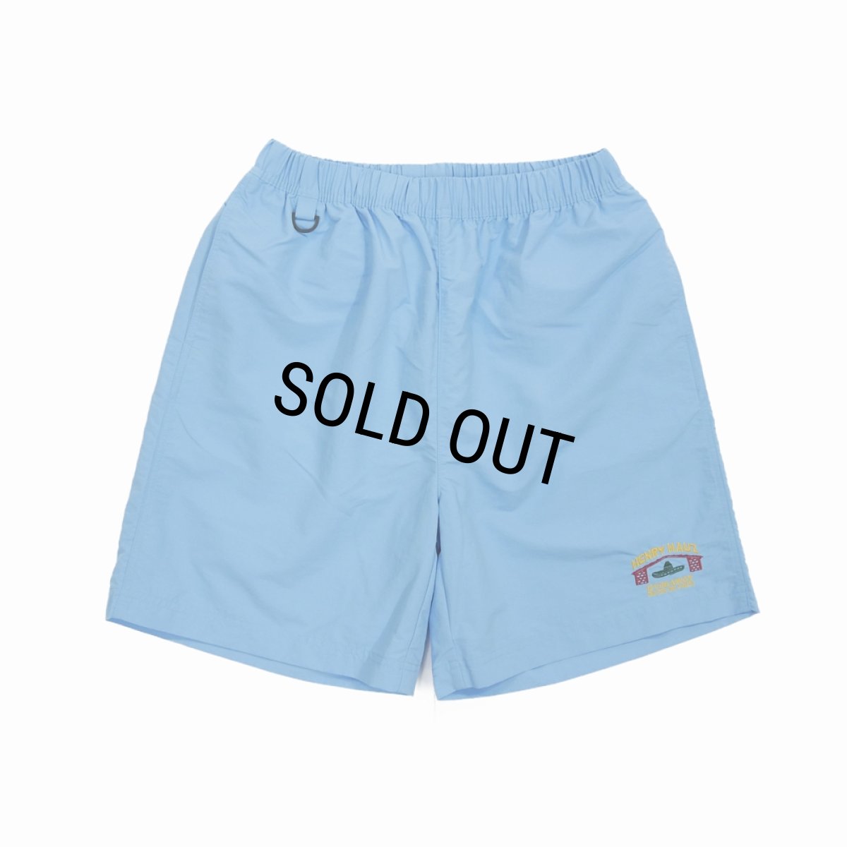 画像1: 【30％OFF】ROUGH AND RUGGED/HH SHORTS（×SUNDAYS BEST）（SKY）［ナイロンショーツ-25春夏］ (1)