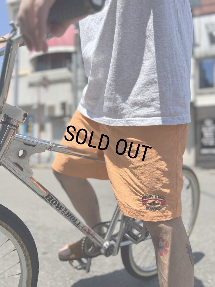 画像6: 【30％OFF】ROUGH AND RUGGED/HH SHORTS（×SUNDAYS BEST）（ORANGE）［ナイロンショーツ-25春夏］ (6)