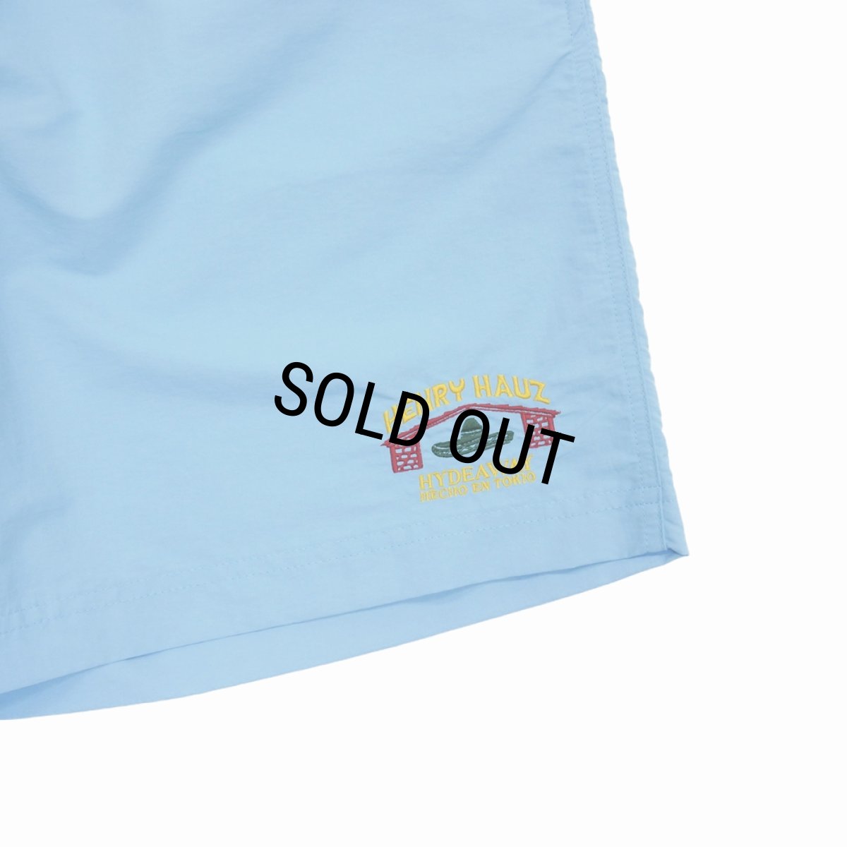 画像5: 【30％OFF】ROUGH AND RUGGED/HH SHORTS（×SUNDAYS BEST）（SKY）［ナイロンショーツ-25春夏］ (5)