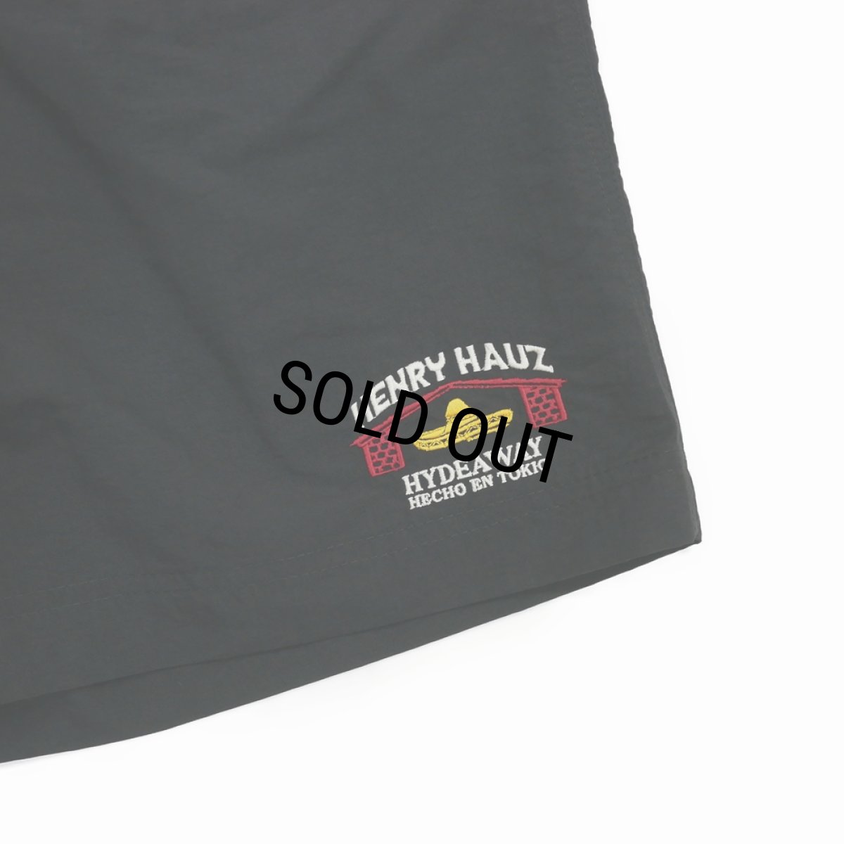 画像5: 【30％OFF】ROUGH AND RUGGED/HH SHORTS（×SUNDAYS BEST）（BLACK）［ナイロンショーツ-25春夏］ (5)