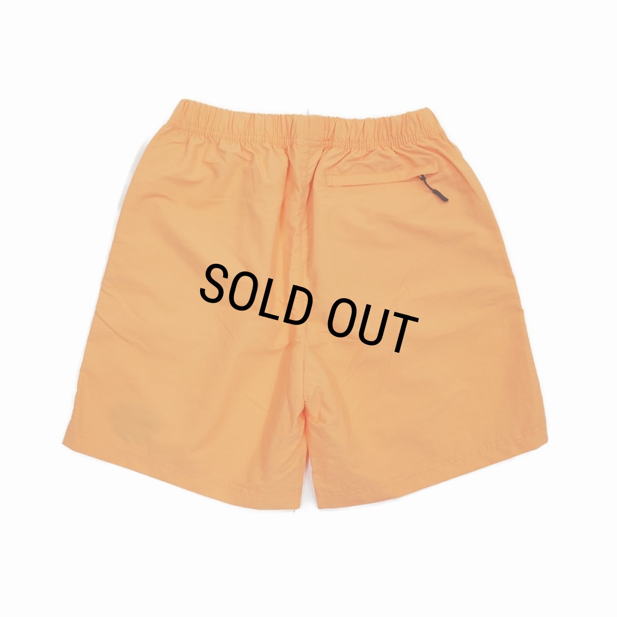 画像2: 【30％OFF】ROUGH AND RUGGED/HH SHORTS（×SUNDAYS BEST）（ORANGE）［ナイロンショーツ-25春夏］ (2)