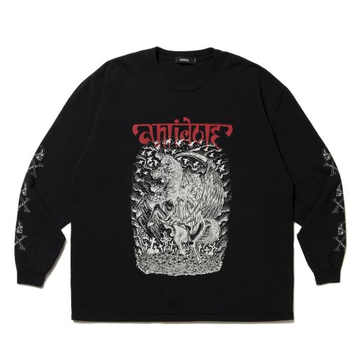 他の写真1: ANTIDOTE BUYERS CLUB/Fade Wash L/S Tee（Grim Reaper）（Black）