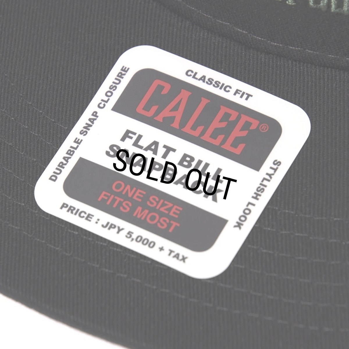 画像4: CALEE/CALEE NATIONAL LOGO SOUVENIR CAP（ORANGE）［スーベニアキャップ-25春夏］ (4)