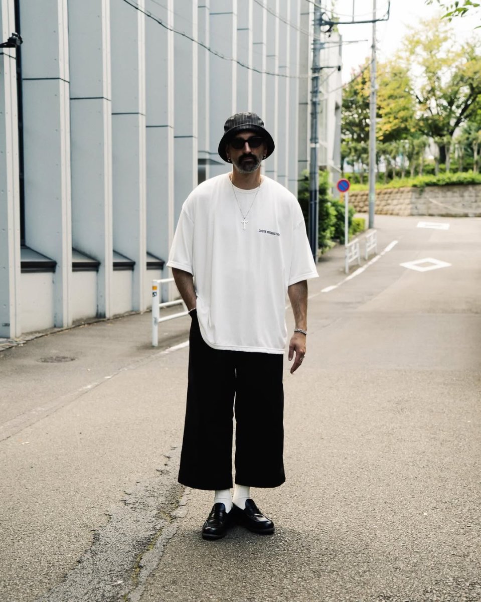 画像5: COOTIE PRODUCTIONS/Dry Tech Jersey Oversized S/S Tee（White）［ドライテックオーバーサイズT-25秋冬］ (5)