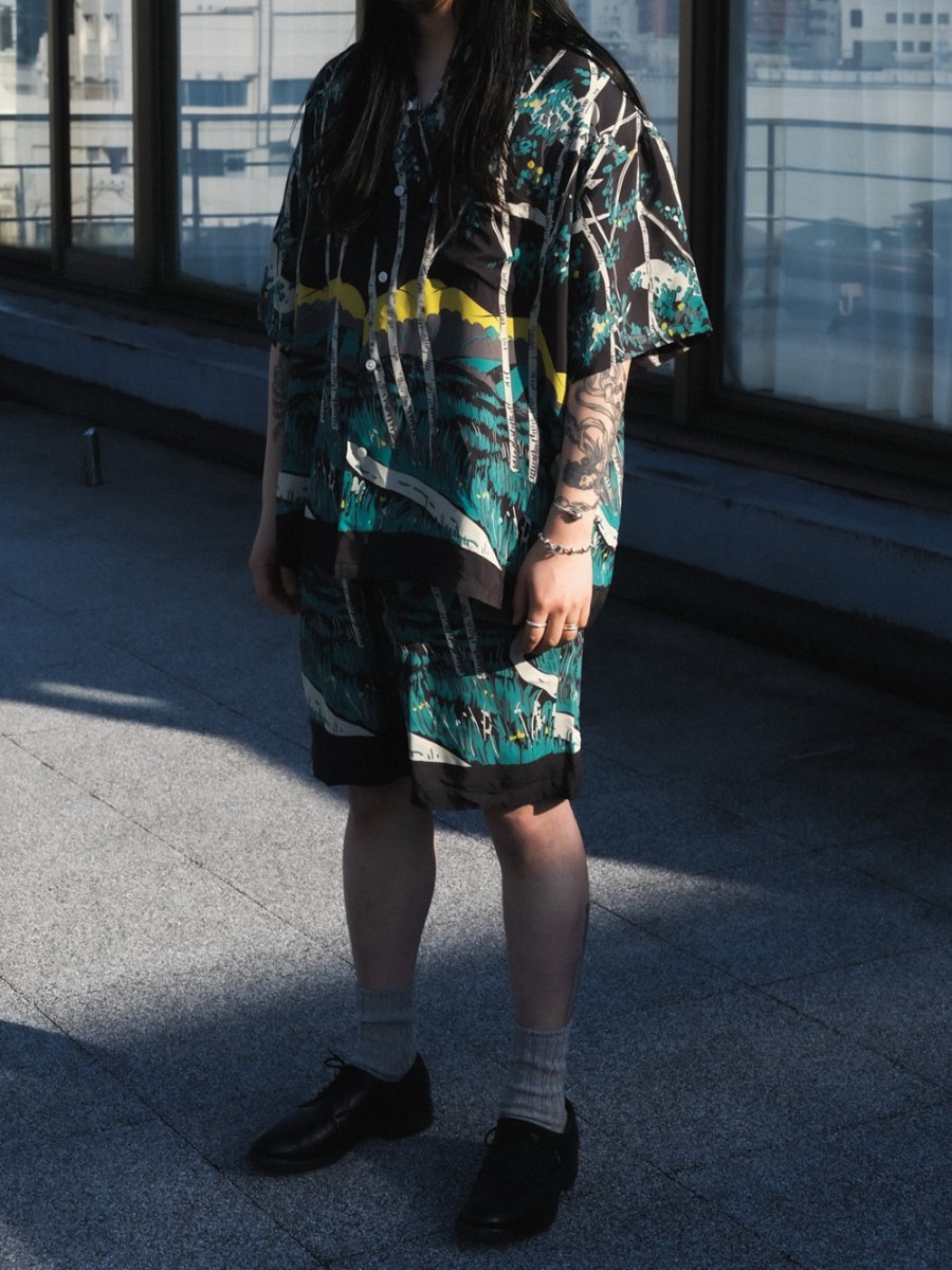 画像5: COOTIE PRODUCTIONS/Rayon Easy Shorts（Black）［レーヨンイージーショーツ-25秋冬］ (5)