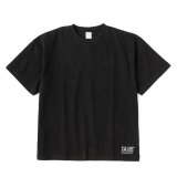 CALEE/CALEE NATIONAL LOGO TEE（BLACK）［ナショナルロゴT-25春夏］