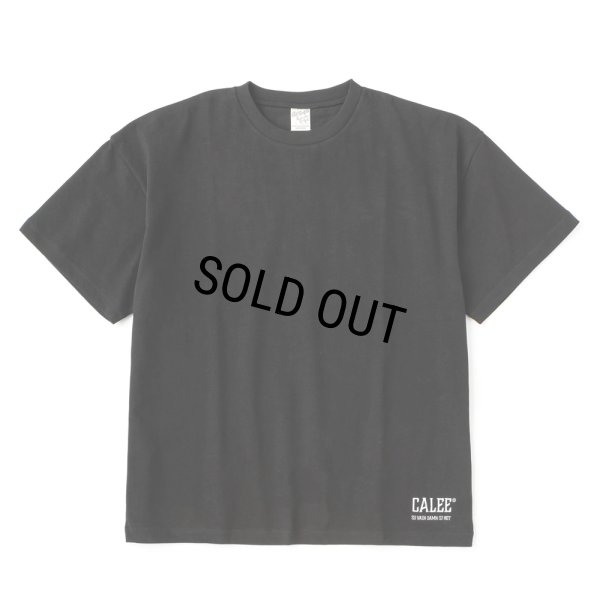画像1: CALEE/CALEE NATIONAL LOGO TEE（BLACK）［ナショナルロゴT-25春夏］