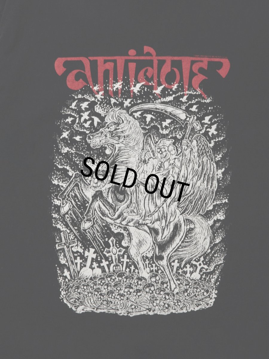 画像4: ANTIDOTE BUYERS CLUB/Fade Wash L/S Tee（Grim Reaper）（Black） (4)