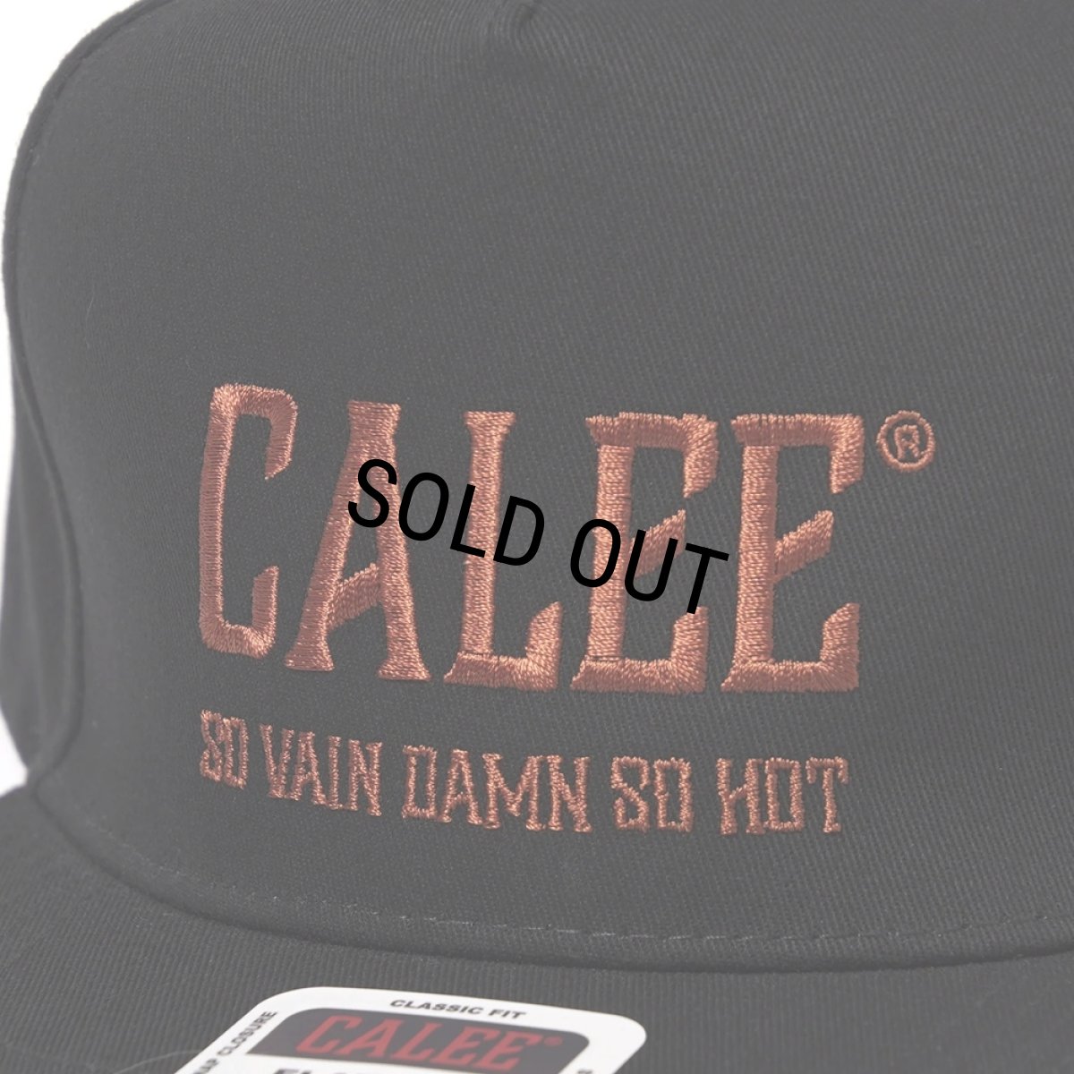 画像3: CALEE/CALEE NATIONAL LOGO SOUVENIR CAP（ORANGE）［スーベニアキャップ-25春夏］ (3)