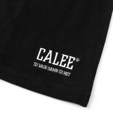 画像3: CALEE/CALEE NATIONAL LOGO TEE（BLACK）［ナショナルロゴT-25春夏］ (3)