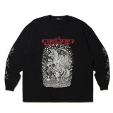 ANTIDOTE BUYERS CLUB/Fade Wash L/S Tee（Grim Reaper）（Black）