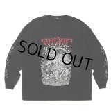 ANTIDOTE BUYERS CLUB/Fade Wash L/S Tee（Grim Reaper）（Black）