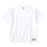 CALEE/CALEE NATIONAL LOGO TEE（WHITE）［ナショナルロゴT-25春夏］