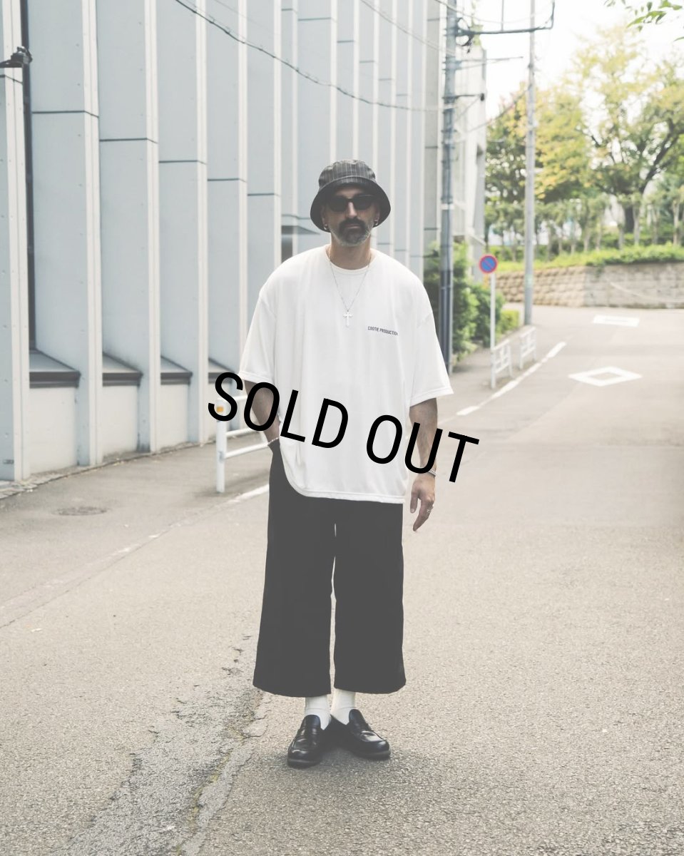 画像5: COOTIE PRODUCTIONS/Dry Tech Jersey Oversized S/S Tee（Black）［ドライテックオーバーサイズT-25秋冬］ (5)