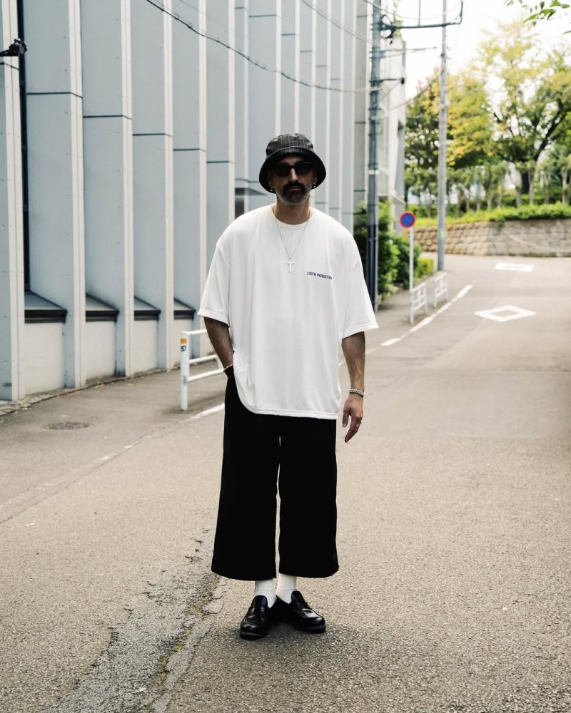 画像3: COOTIE PRODUCTIONS/Dry Tech Jersey Oversized S/S Tee（White）［ドライテックオーバーサイズT-25秋冬］