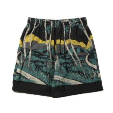 画像1: COOTIE PRODUCTIONS/Rayon Easy Shorts（Black）［レーヨンイージーショーツ-25秋冬］ (1)