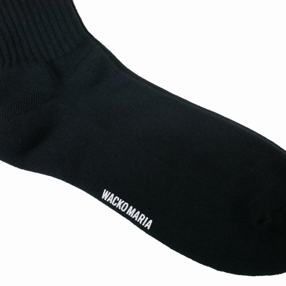 画像2: WACKO MARIA/SPORTS SOCKS（BLACK）［スポーツソックス-26春夏］ (2)