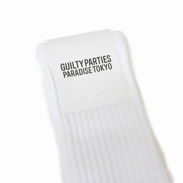 画像2: WACKO MARIA/SKATER SOCKS（WHITE）［スケーターソックス-25秋冬］