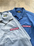 画像6: PORKCHOP/PCGS WORK SHIRT（BLUE GRAY）［ワークシャツ-25春夏］