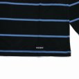 画像3: WACKO MARIA/STRIPED LONG SLEEVE T-SHIRT（BLACK）［ストライプ長袖T-25秋冬］ (3)