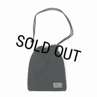 バッグ WACKO MARIA SHEEP LEATHER DRAWSTRING BAG WACKO MARIA SHEEP LEATHER DRAWSTRING BAG