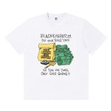 BlackEyePatch/GET YOUR ROLLS ON TEE（WHITE）