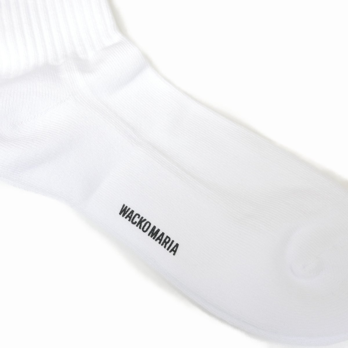 画像2: WACKO MARIA/SPORTS SOCKS（WHITE）［スポーツソックス-26秋冬］ (2)