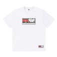 画像1: BlackEyePatch/BIG SPORTS TAG TEE（WHITE） (1)