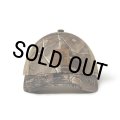 BlackEyePatch/LEATHER PATCHED REAL TREE MESH CAP（MULTI）