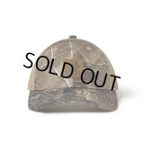 BlackEyePatch/LEATHER PATCHED REAL TREE MESH CAP（MULTI）