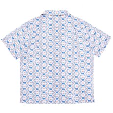 画像2: PORKCHOP/PORK AOP SHIRT（WHITE）［総柄シャツ-25春夏］ (2)
