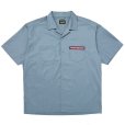 画像1: PORKCHOP/PCGS WORK SHIRT（BLUE GRAY）［ワークシャツ-25春夏］ (1)