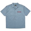 PORKCHOP/PCGS WORK SHIRT（BLUE GRAY）［ワークシャツ-25春夏］