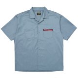 PORKCHOP/PCGS WORK SHIRT（BLUE GRAY）［ワークシャツ-25春夏］