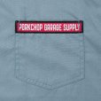 画像4: PORKCHOP/PCGS WORK SHIRT（BLUE GRAY）［ワークシャツ-25春夏］