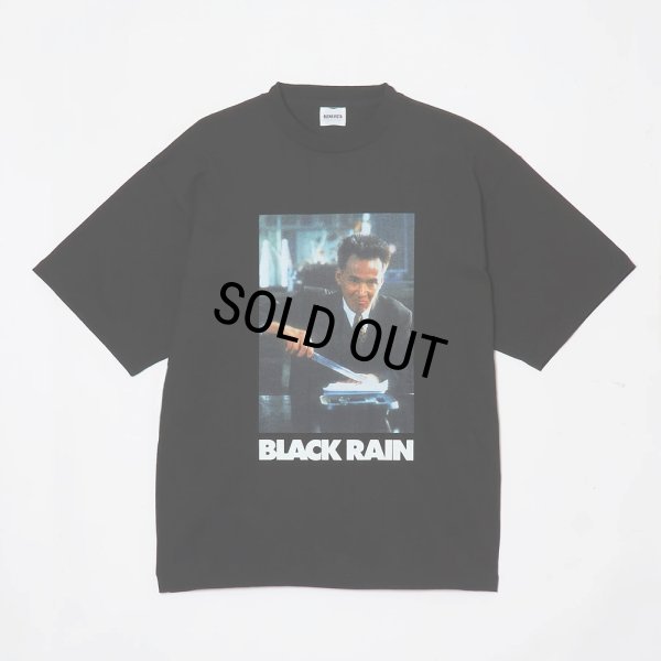画像1: BUENA VISTA/BLACK RAIN tee uno（BLACK）［プリントT-25秋冬］